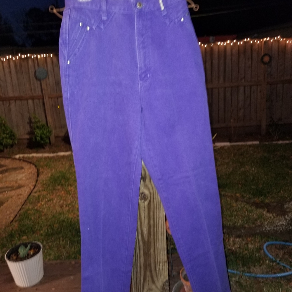 💜Vintage💜 purple Rockies jeans 7